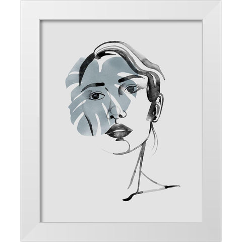 Solace in Shadows II White Modern Wood Framed Art Print by Popp, Grace