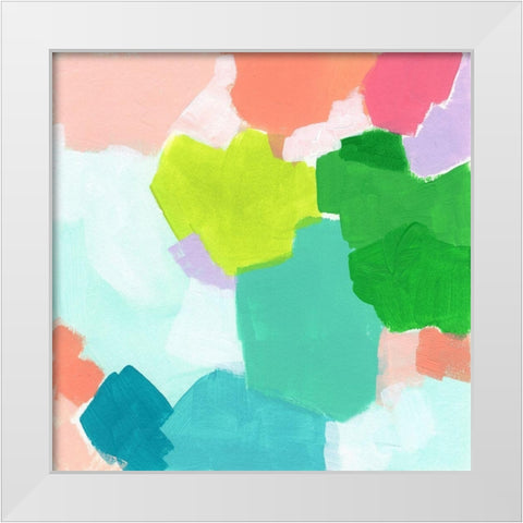 Bright Window II White Modern Wood Framed Art Print by Vess, June Erica