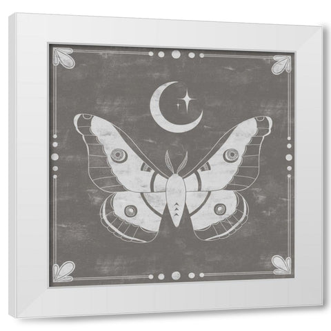 Hallowed Moon II White Modern Wood Framed Art Print by Popp, Grace