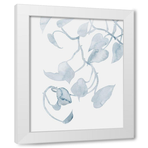Pothos Penumbra II White Modern Wood Framed Art Print by Popp, Grace