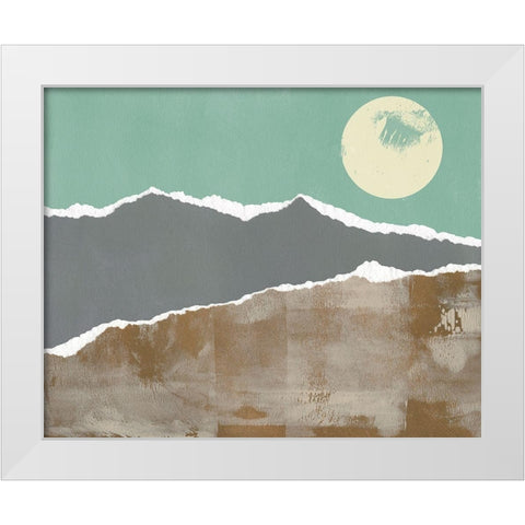 Nevada Nocturn I White Modern Wood Framed Art Print by Green, Jacob