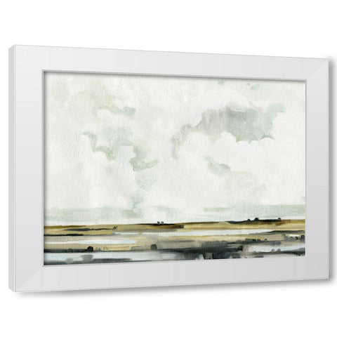 Quiet Moors I White Modern Wood Framed Art Print by Caroline, Emma