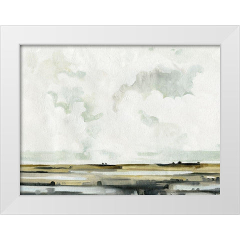 Quiet Moors I White Modern Wood Framed Art Print by Caroline, Emma