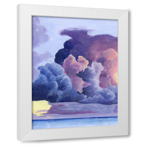 Magnificent Sky I White Modern Wood Framed Art Print by Popp, Grace