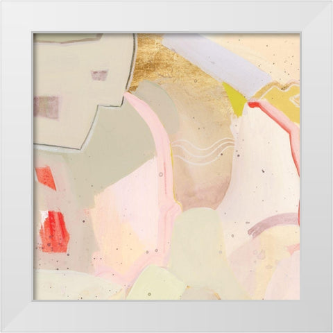 Sucre I White Modern Wood Framed Art Print by Popp, Grace