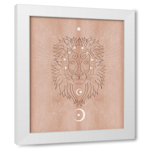 The Mystics IV White Modern Wood Framed Art Print by Balbuena, Sabrina