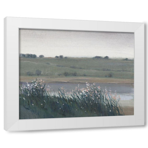 Hazy Morning I White Modern Wood Framed Art Print by OToole, Tim