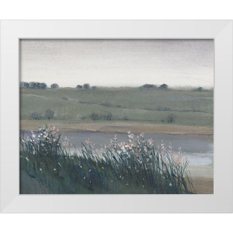 Hazy Morning I White Modern Wood Framed Art Print by OToole, Tim