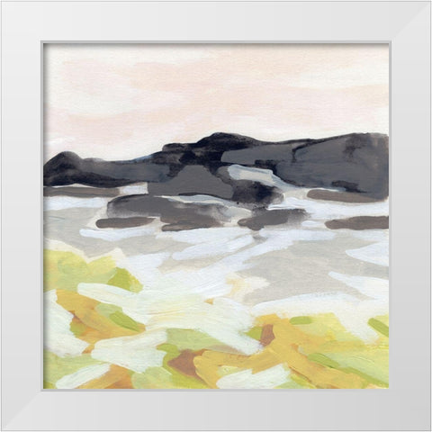 Nordic Delta II White Modern Wood Framed Art Print by Vess, June Erica