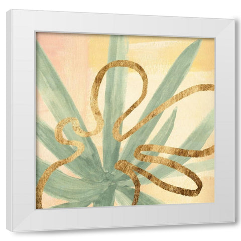 Desert Glow I White Modern Wood Framed Art Print by Warren, Annie