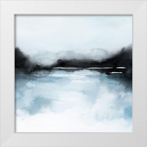 Cloud Forest I White Modern Wood Framed Art Print by Popp, Grace