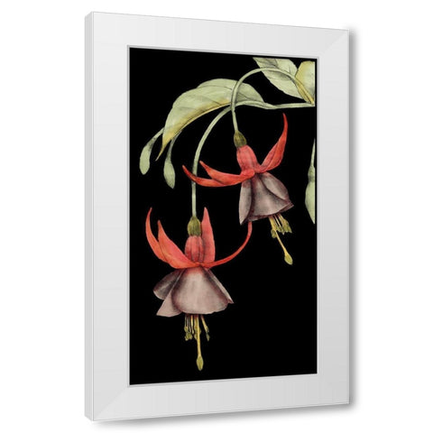 Graphic Fuchsia V White Modern Wood Framed Art Print by Goldberger, Jennifer