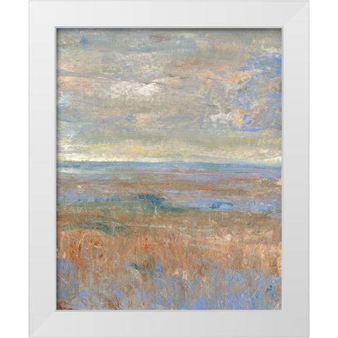 Evening Marsh II White Modern Wood Framed Art Print by OToole, Tim