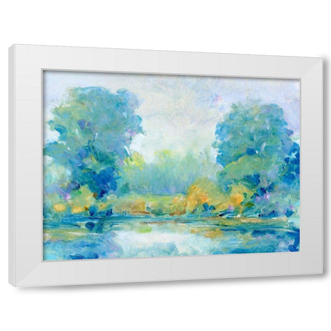 Quiet Morning I White Modern Wood Framed Art Print by OToole, Tim