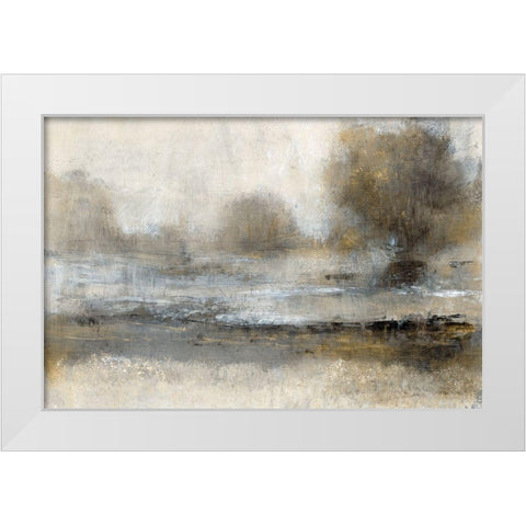 Gilt Landscape I White Modern Wood Framed Art Print by OToole, Tim