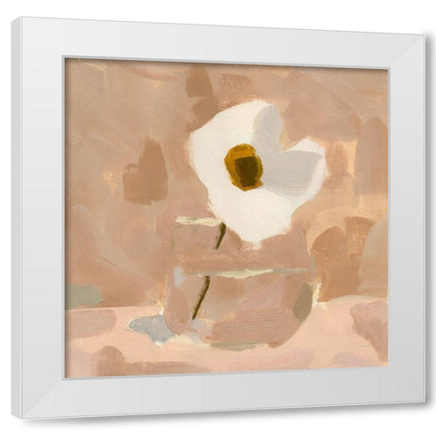 Canary Island Marguerite I White Modern Wood Framed Art Print by Green, Jacob