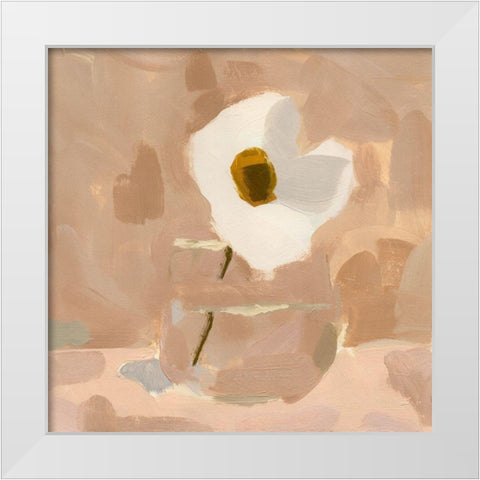 Canary Island Marguerite I White Modern Wood Framed Art Print by Green, Jacob