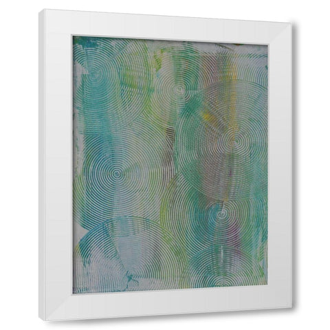 37 Turns I White Modern Wood Framed Art Print by Avondet, Natalie