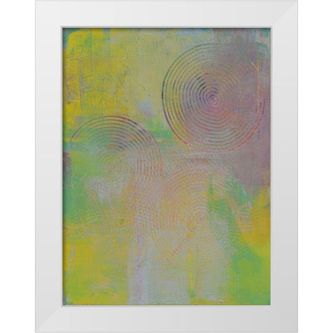 Third Turn II White Modern Wood Framed Art Print by Avondet, Natalie
