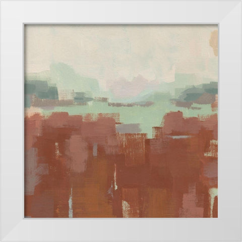 Mountain Air I White Modern Wood Framed Art Print by Green, Jacob