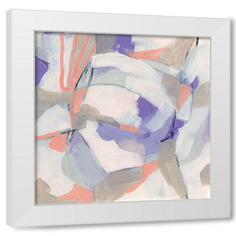 Desert Glacier I White Modern Wood Framed Art Print by Vess, June Erica
