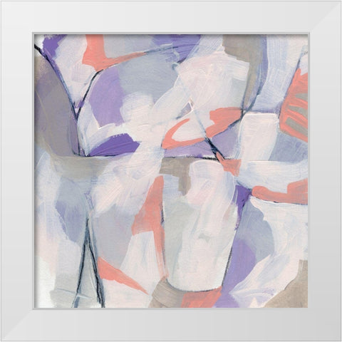 Desert Glacier II White Modern Wood Framed Art Print by Vess, June Erica