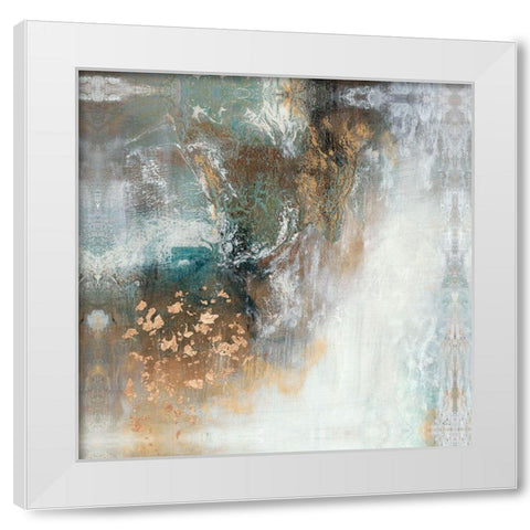 Embellished Other Dimension II White Modern Wood Framed Art Print by Bramma, Lila