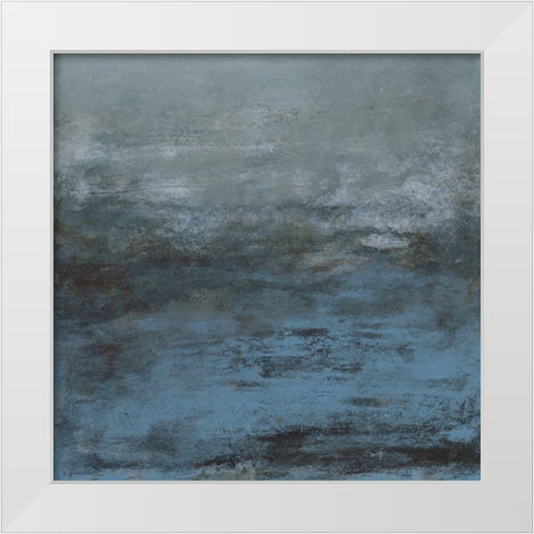 Imagine I White Modern Wood Framed Art Print by Gordon, Sharon