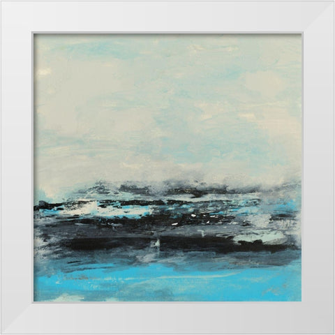 Imagine IV White Modern Wood Framed Art Print by Gordon, Sharon