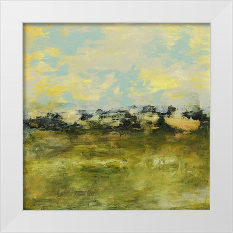 Imagine VIII White Modern Wood Framed Art Print by Gordon, Sharon