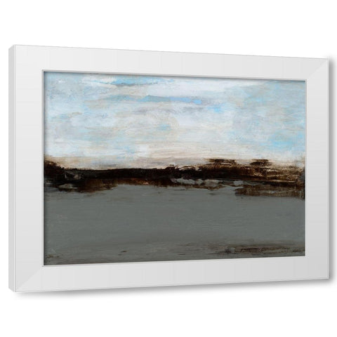 Reflecting on Summer IV White Modern Wood Framed Art Print by Gordon, Sharon