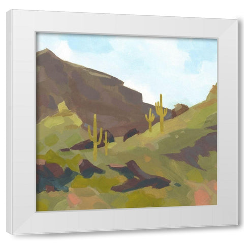 Cougar Country I White Modern Wood Framed Art Print by Green, Jacob