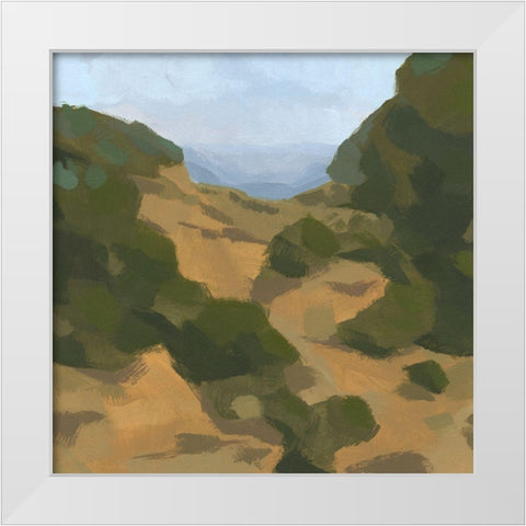Hollis Ranch I White Modern Wood Framed Art Print by Green, Jacob