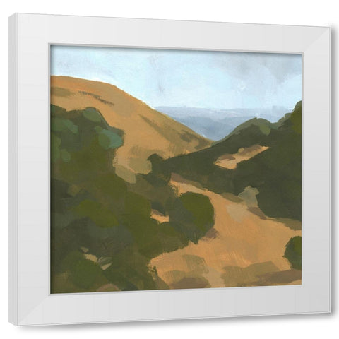 Hollis Ranch II White Modern Wood Framed Art Print by Green, Jacob