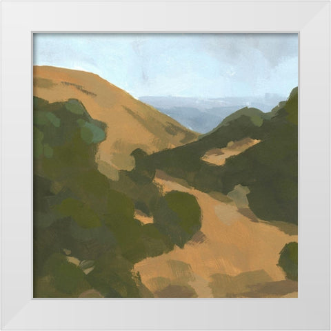 Hollis Ranch II White Modern Wood Framed Art Print by Green, Jacob