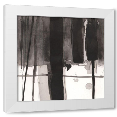 Pier Post Arrangement II White Modern Wood Framed Art Print by Dixon, Samuel
