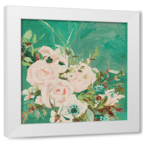 Hello Spring IV White Modern Wood Framed Art Print by Wang, Melissa