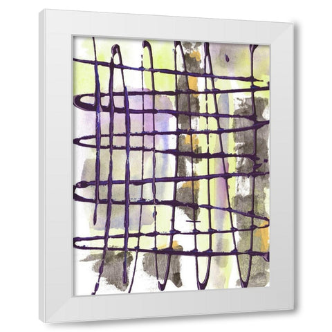 Fog City III White Modern Wood Framed Art Print by Wang, Melissa