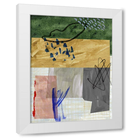 Rainy Season I White Modern Wood Framed Art Print by Wang, Melissa