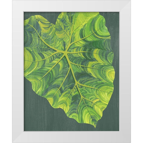 Elephant Ears I White Modern Wood Framed Art Print by Popp, Grace
