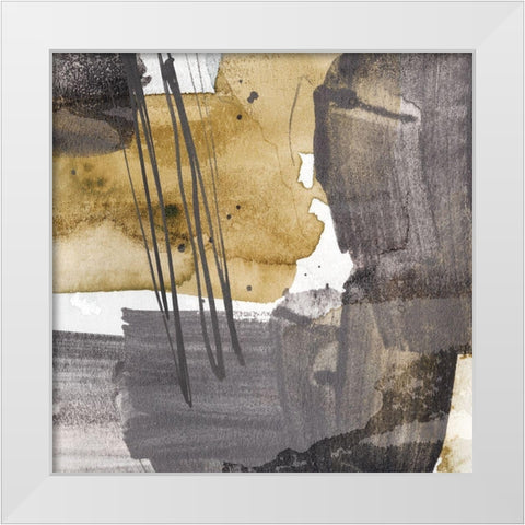 Great Plains I White Modern Wood Framed Art Print by Warren, Annie