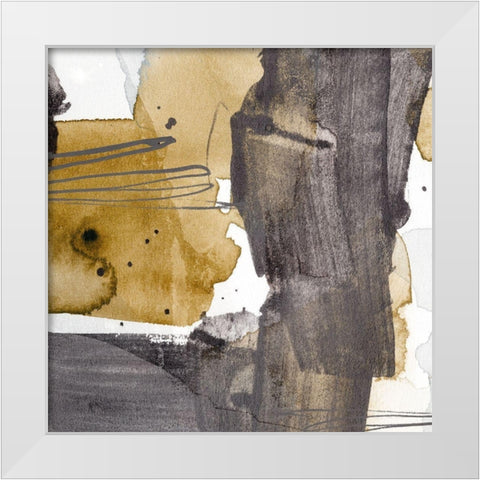 Great Plains IV White Modern Wood Framed Art Print by Warren, Annie
