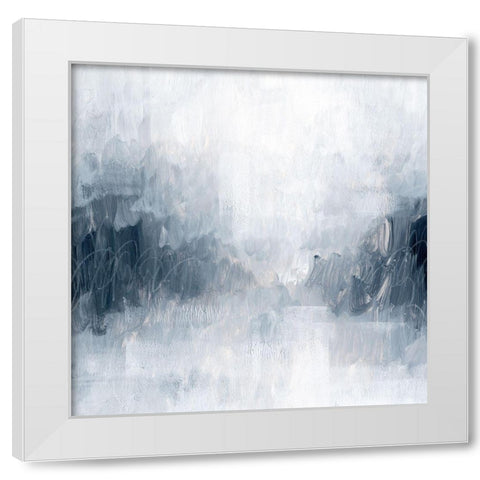 Polar Mist II White Modern Wood Framed Art Print by Popp, Grace