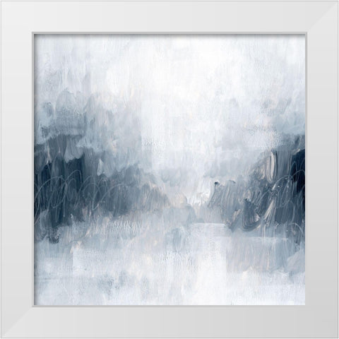 Polar Mist II White Modern Wood Framed Art Print by Popp, Grace