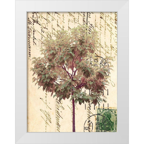 In Good Spirits I White Modern Wood Framed Art Print by Saunders, Alonzo