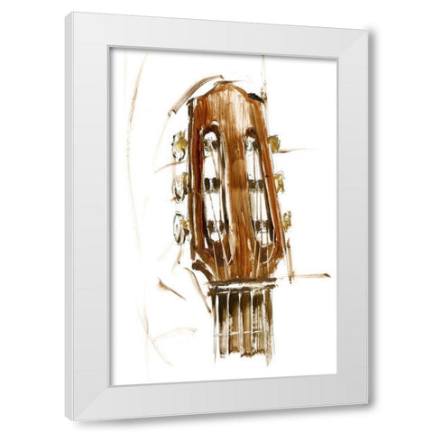 Instrumental IV White Modern Wood Framed Art Print by Harper, Ethan