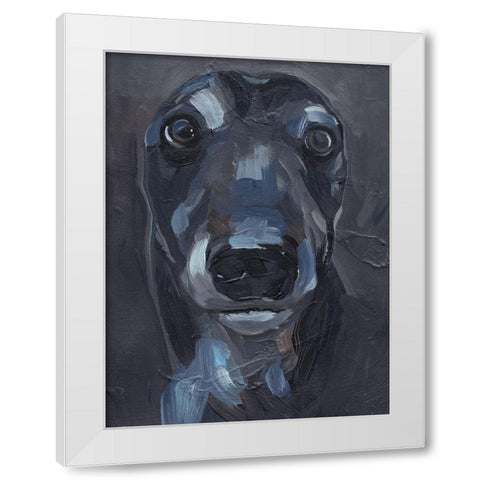 Good Boy II White Modern Wood Framed Art Print by Parker, Jennifer Paxton