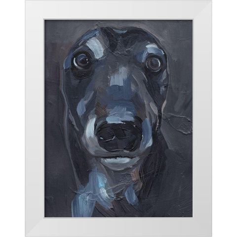 Good Boy II White Modern Wood Framed Art Print by Parker, Jennifer Paxton