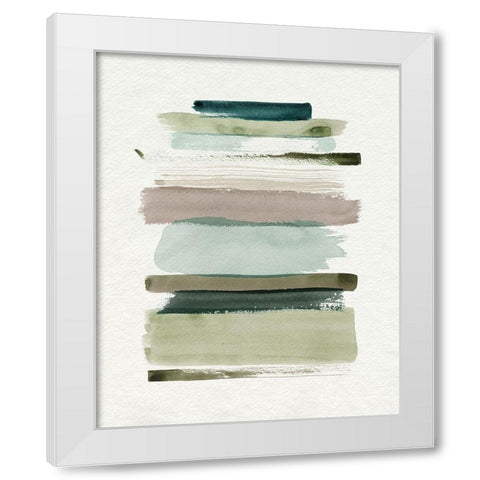 Grass Stains I White Modern Wood Framed Art Print by Popp, Grace