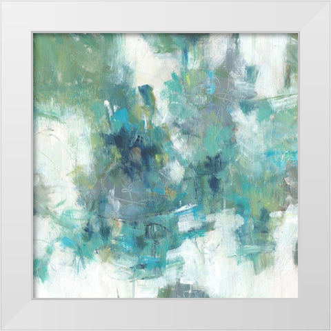 Upside Down II White Modern Wood Framed Art Print by OToole, Tim